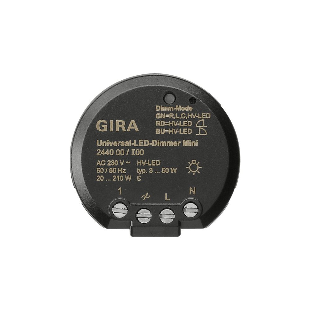 Gira Variateur LED universel Système 3000 Mini, 244000