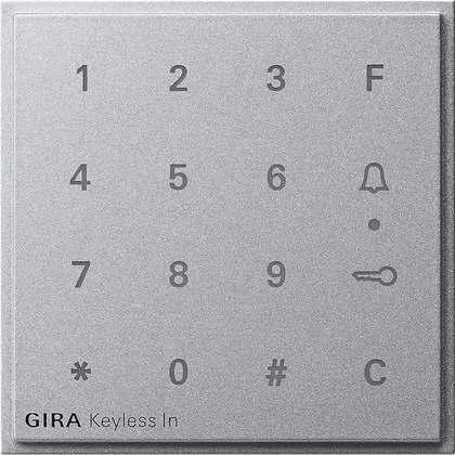Gira Module à clavier codé alu 851365