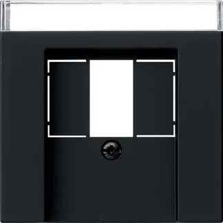 Gira Couvercle noir 0876005
