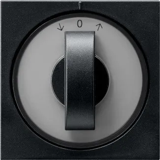Gira Couvercle noir 0666005