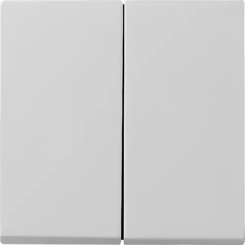 Gira Bascule 2 modules 0266015, Set IP44 gris