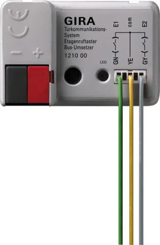 Interface à boutons Gira 2 canaux 121000