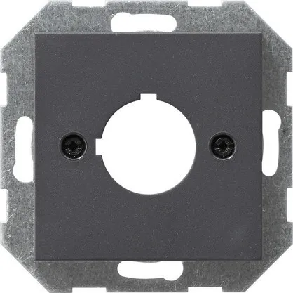 Gira Plaque centrale pour 22,5 anthracite 027228