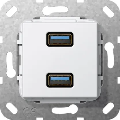 Gira USB 3.0 A 2fach rws 568403