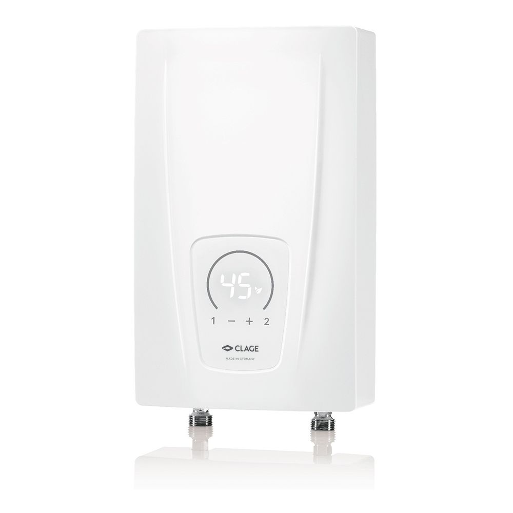 Chauffe-eau instantané CLAGE CEX 11/13,5 kW 400V sur table max. 4,8/5,8 l/min système MPS réglable avec chauffage IES et contrôle TTC