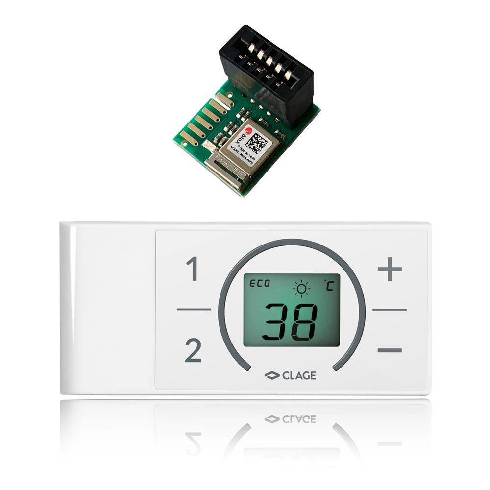 Clage FXS3 télécommande Bluetooth et adaptateur radio pour chauffe-eau DSX Touch, DEX Next