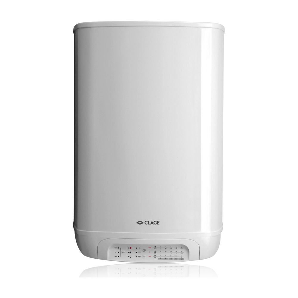 CLAGE SX80 Ballon d'eau chaude 80 L pression 1,0 kW 230V / 6,0 kW 400V bi-circuit commutable