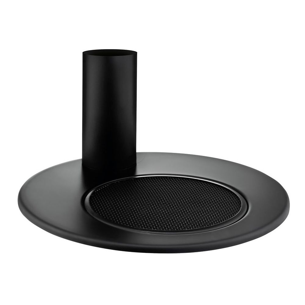 Plateau d'égouttage en acier inoxydable Clage KXTV noir mat avec rallonge 135 mm pour Zip Classic et Touch-Free