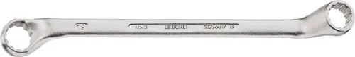 Clé à double anneau Gedore 2 13x14mm 225mm coudée profonde