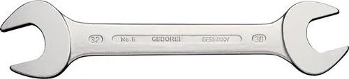 Clé à fourche double Gedore 6 41x46 mm - 400 mm - vernie