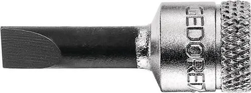 Gedore insert pour tournevis 1/4" fente 4 x 0,8 mm