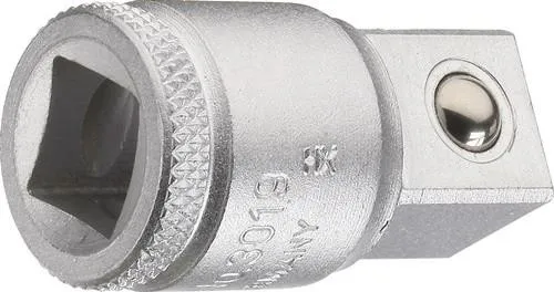 Gedore Adaptateur de taille 3019, entraînement 3/8″, sortie 1/2″, 35 mm - 6236010