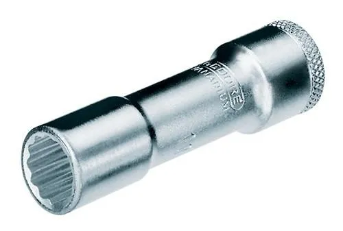 Insert pour douille Gedore D 30 L 3/8 pouces 12 pans SW 20mm L.63,5mm