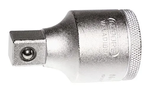 Réducteur Gedore 3219, entrée 4-KT 3/4 pouce, sortie 4-KT 1/2 pouce, L 55 mm