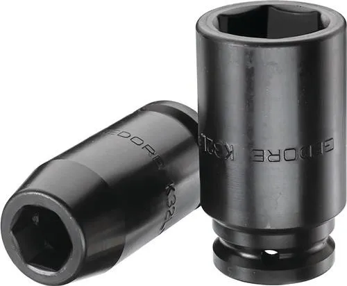 Douille à cliquet pour visseuse à choc K 32 L 3/4" SW 34 mm L.90 mm - Gedore