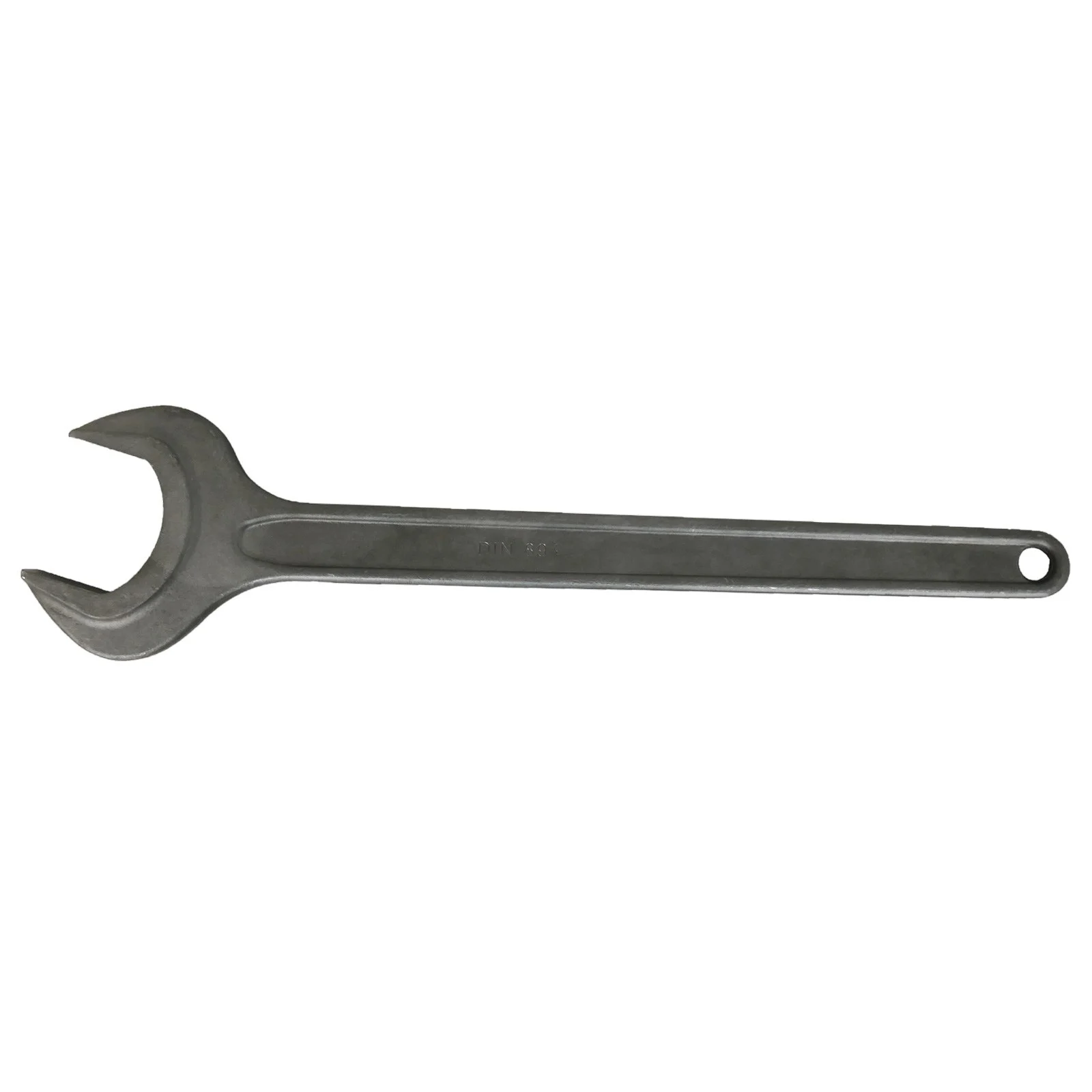 Clé à fourche Gedore 894, ouverture 90 mm, longueur 690 mm, acier gris avec trou de suspension