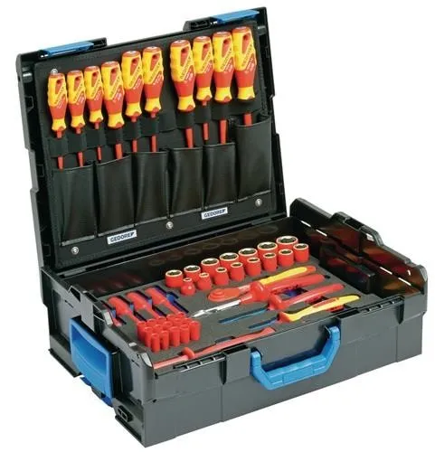 Trousse à outils Gedore 53 pièces en L-BOXX pour électriciens