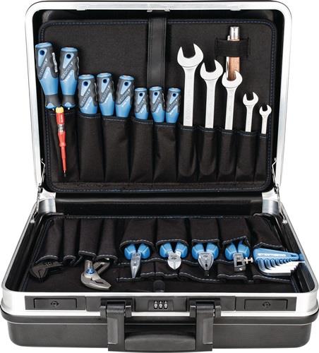 Ensemble d'outils Gedore 1041-001 74 pièces universelles dans un coffret rigide
