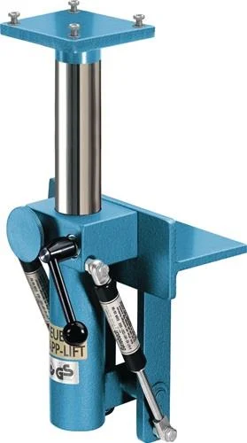 Heuer Support rabattable et réglable en hauteur pour étau de 140 mm de largeur de mâchoires