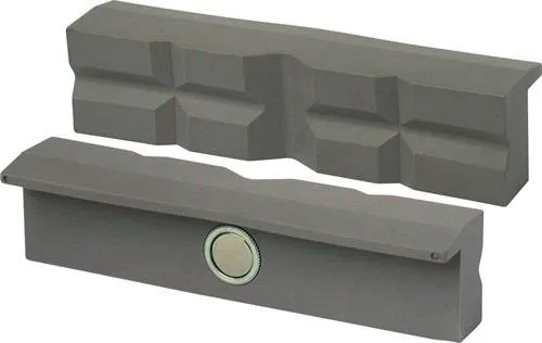 Mâchoires de protection pour étau BROCKHAUS pour largeur de mâchoires 160 mm - Prismes - Polyuréthane