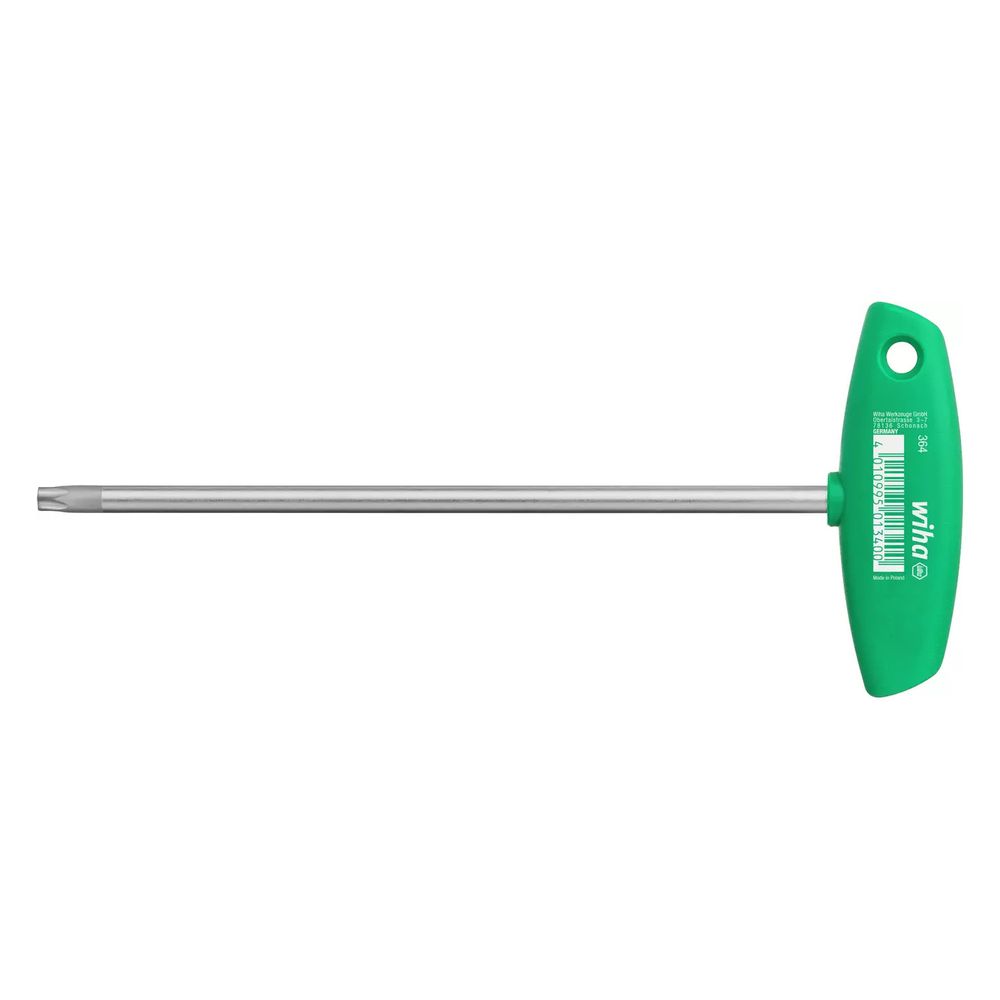 Clé mâle à poignée transversale TORX® mat chromé