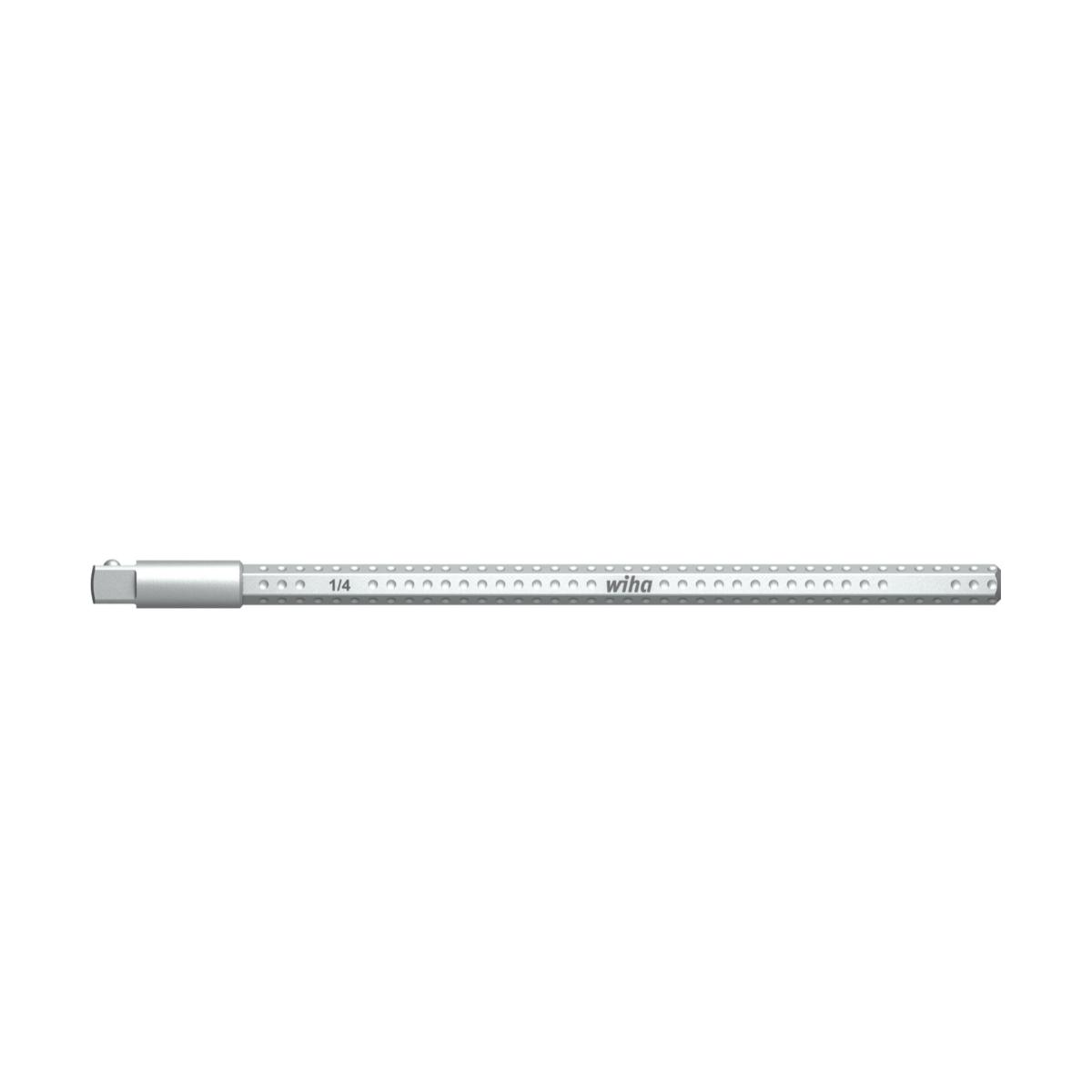 Lame interchangeable Wiha SYSTEM 6 1/4" - Adaptateur carré pour douilles