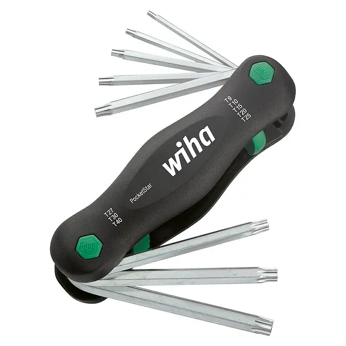 Set Wiha Multitool PocketStar TORX 8 pièces avec support SB - 5 pièces