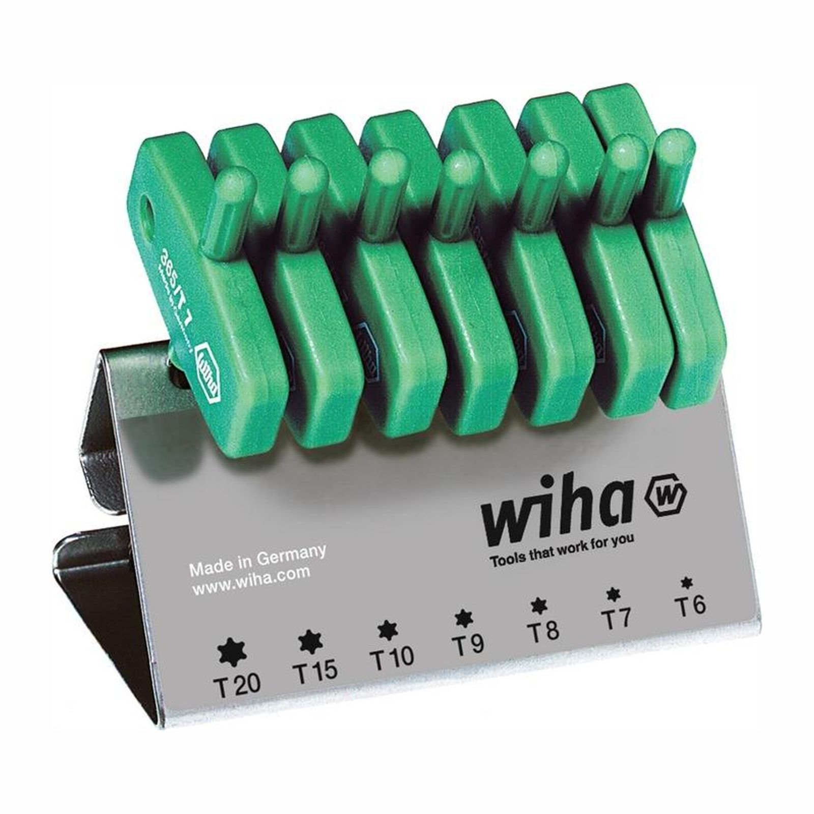 Jeu de tournevis Wiha 365 VB T6 - T20 7 pièces - 25624
