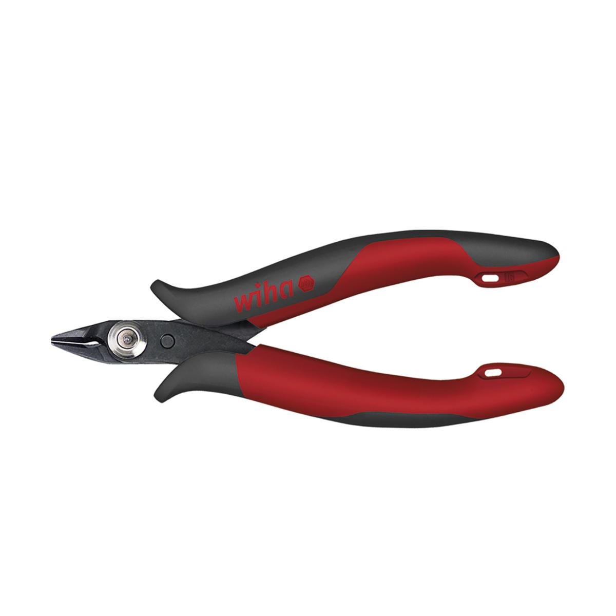 Pince coupante Wiha Electronic à tête très étroite et pointue sans biseau - Lot de 5