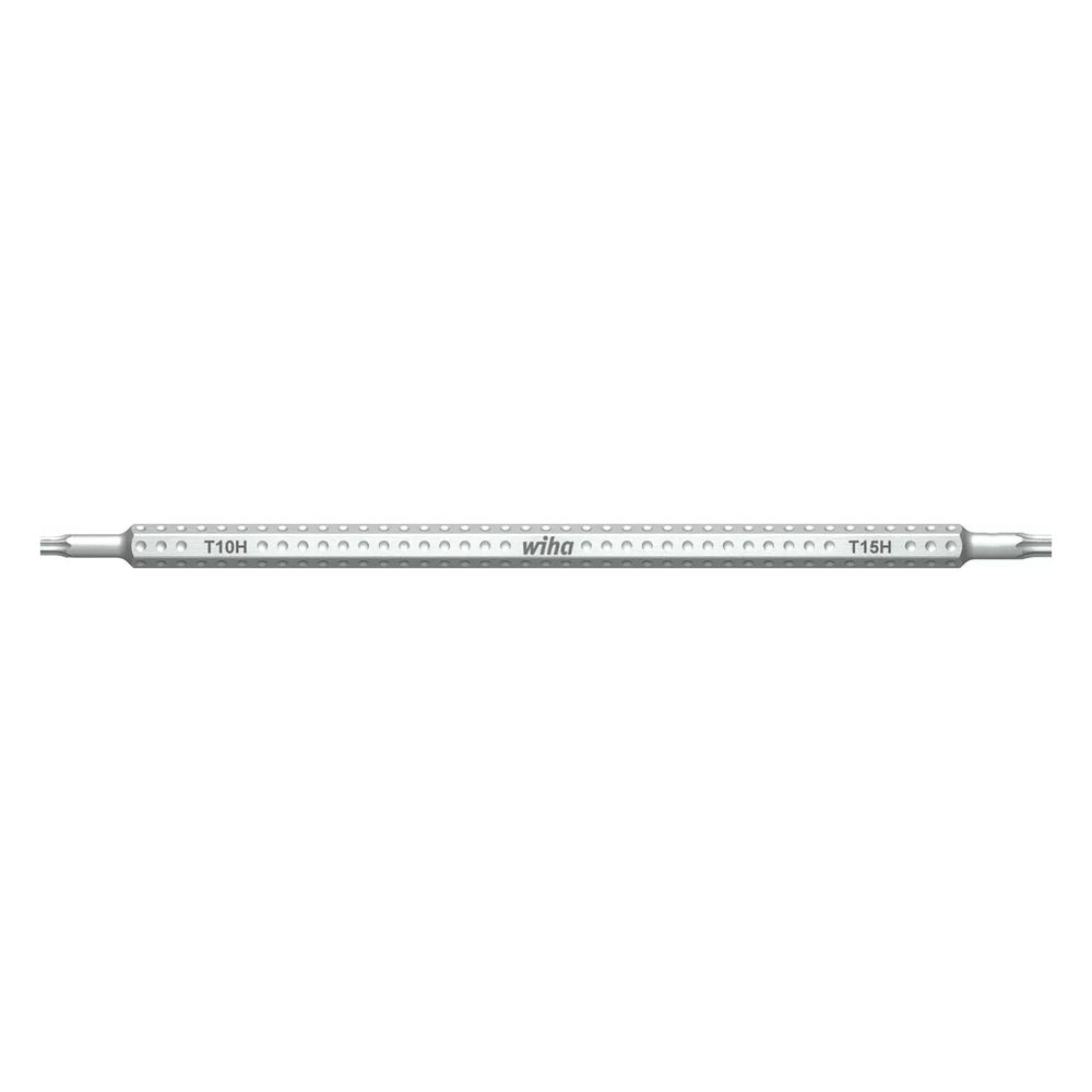 Lame de tournevis interchangeable Wiha SYSTEM 6 284TR, 150 mm, 6 mm carré, T7H-T9H, acier chrome-vanadium-molybdène
