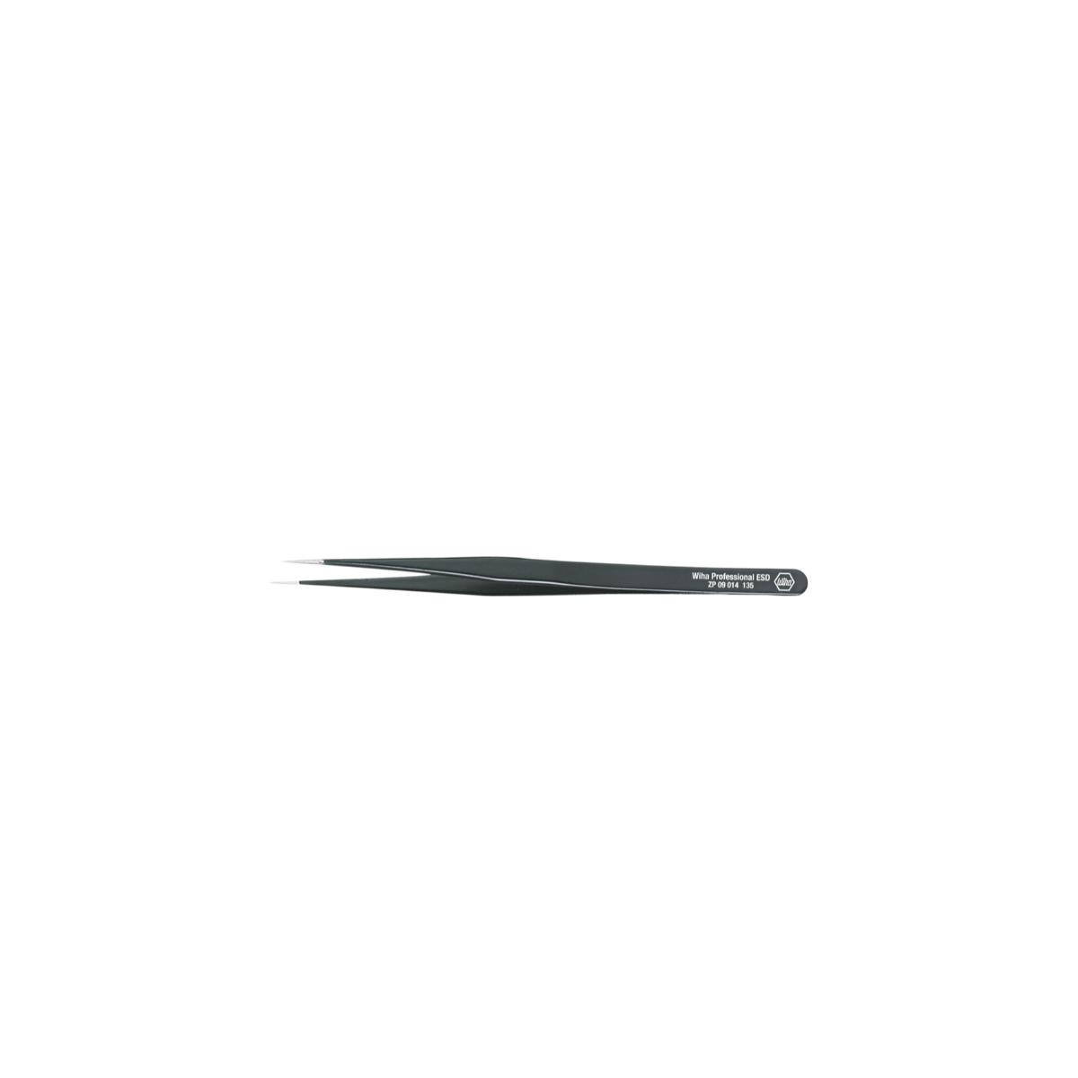 Pince à épiler de précision Wiha Professional ESD Type SS