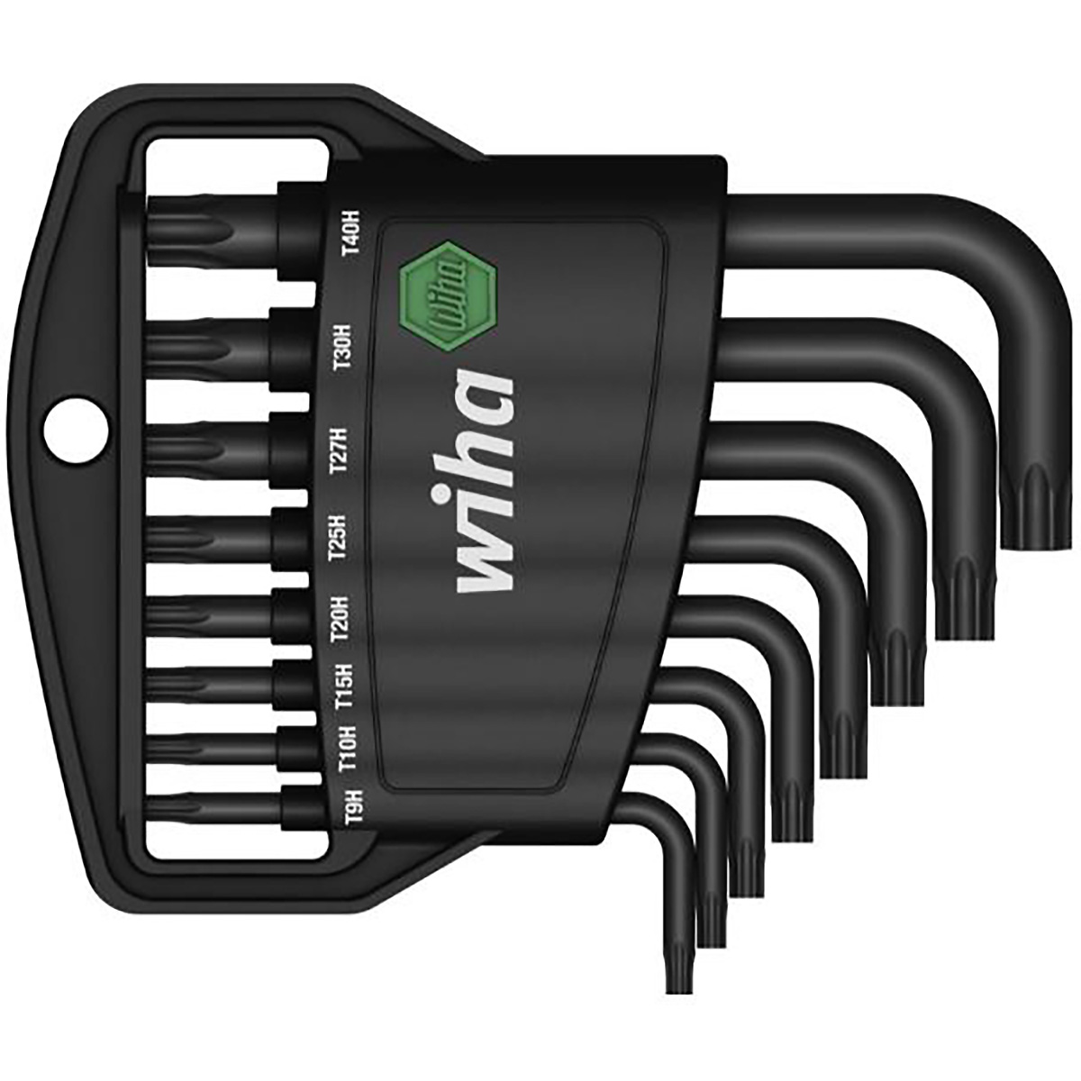 Jeu de clés à pipe TORX® Tamper Resistant dans support Classic 9 pièces noir oxydé