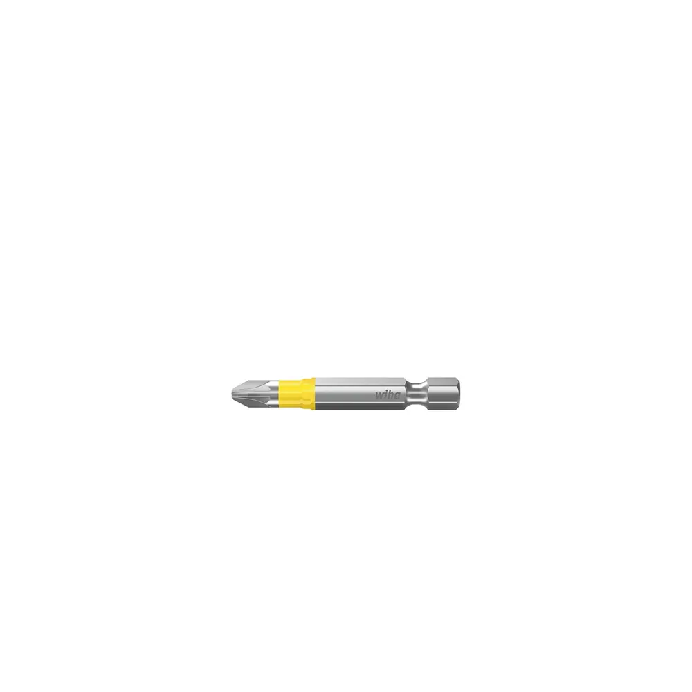 Jeu de bits Wiha Y-Bit 50 mm Pozidriv (PZ3) 5 pièces 1/4" E6,3 en boîte