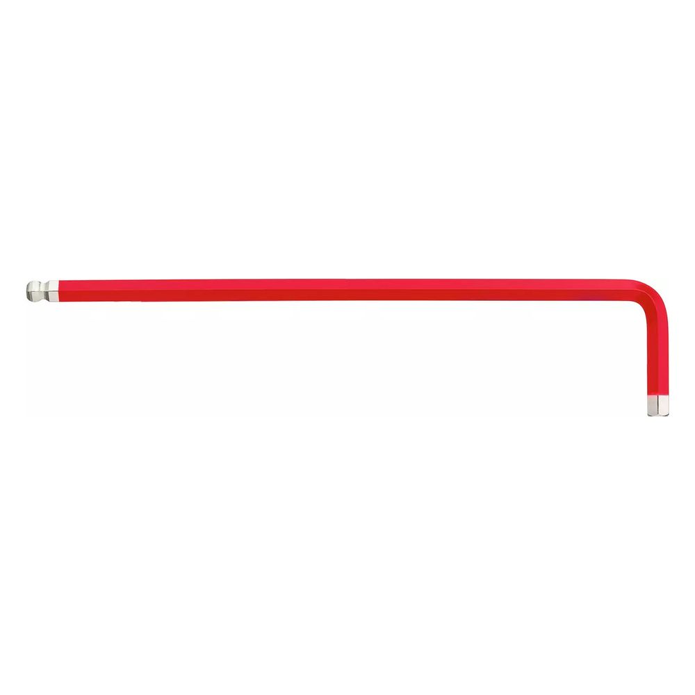 Clé Allen coudée Wiha 369F, 6,0 mm, 184 mm, rouge