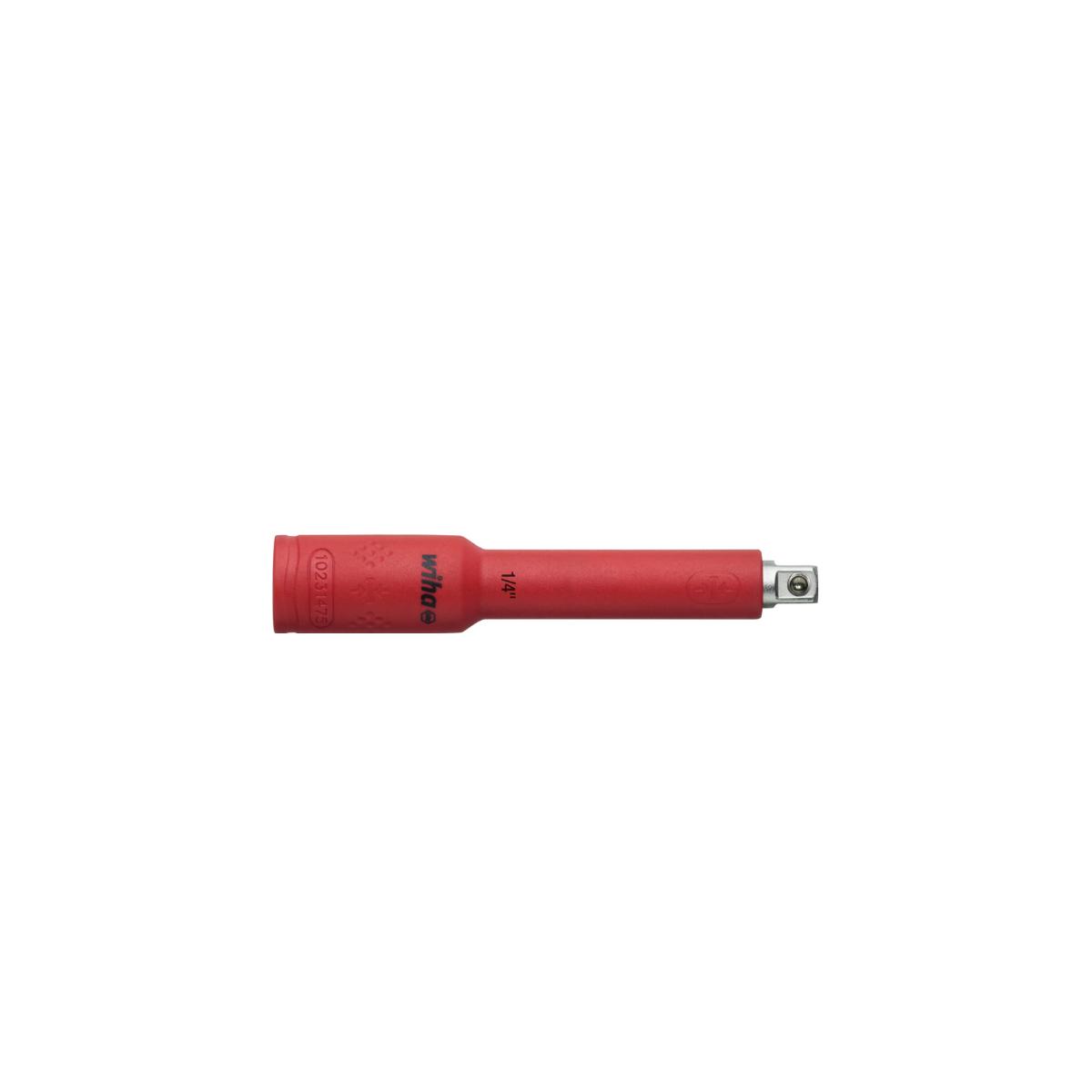 Extension isolée Wiha 1/4 pouce pour douilles à cliquet isolées