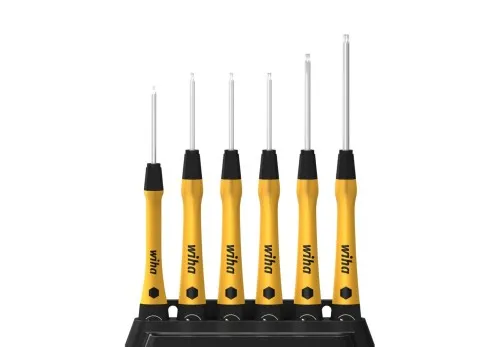 Jeu de tournevis PicoFinish ESD TORX Wiha 277PK601