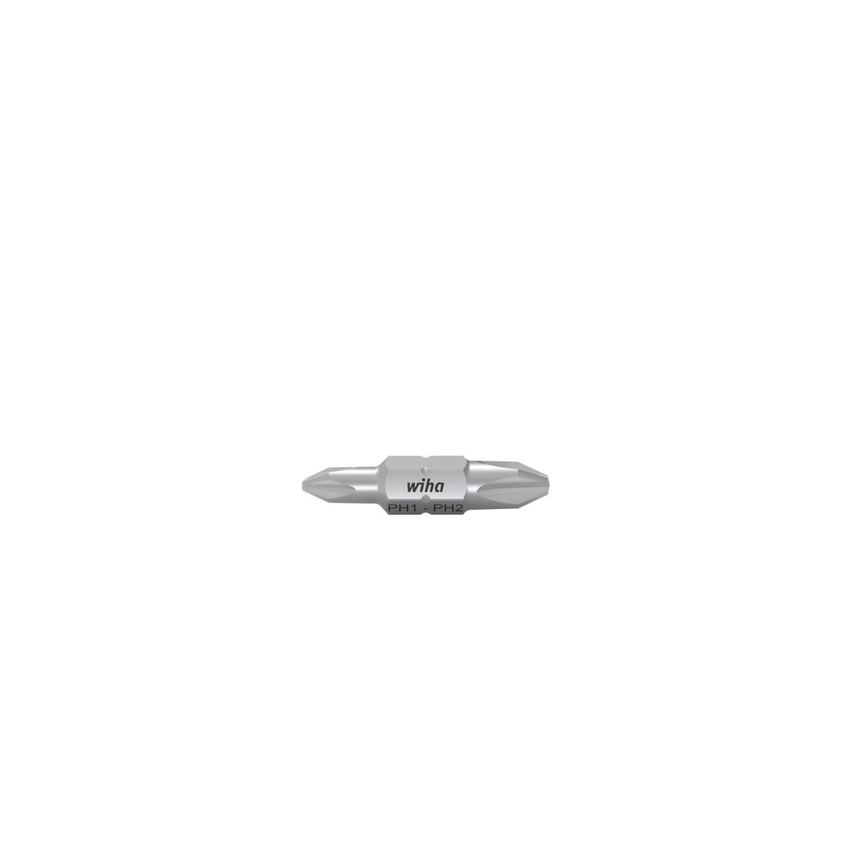 Wiha Jeu de bits double Phillips (PH1/PH2) Set 10 pièces en boîte