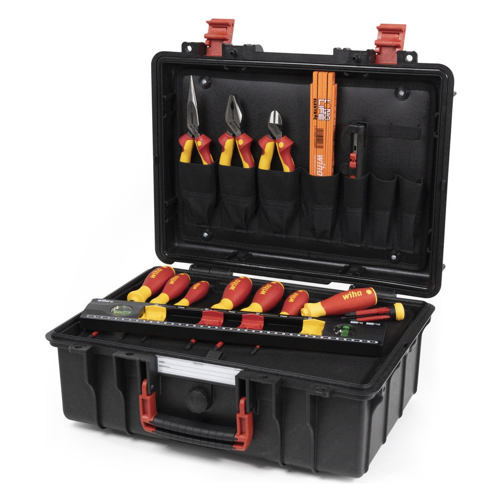 Set de base Wiha Basic 18 pièces (45530) pour électriciens