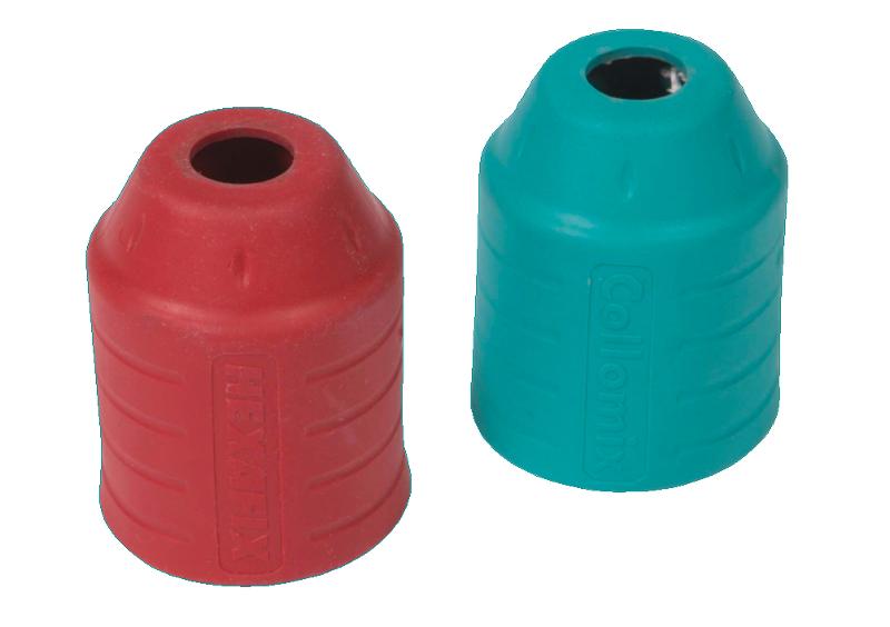 Collomix Manchons de protection (set rouge/turquoise) pour raccordement HEXAFIX