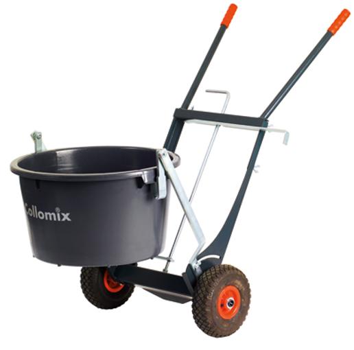 Kit de conversion chariot de transport pour seau 90 L Collomix