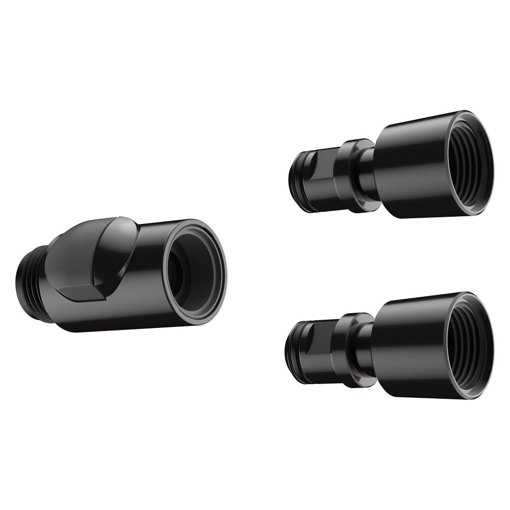 Raccord rapide Hansgrohe DN 15, pour pommeaux de douche manuels, noir