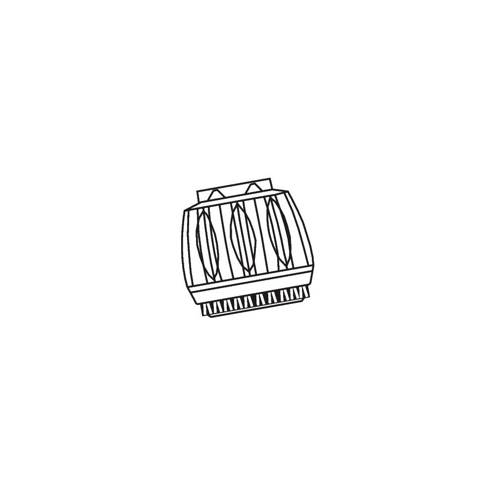 Tête de douchette de rechange Hansgrohe Selecta, filetage intérieur D pour pommeau de douche manuelle 28315000, chromé, 28456000