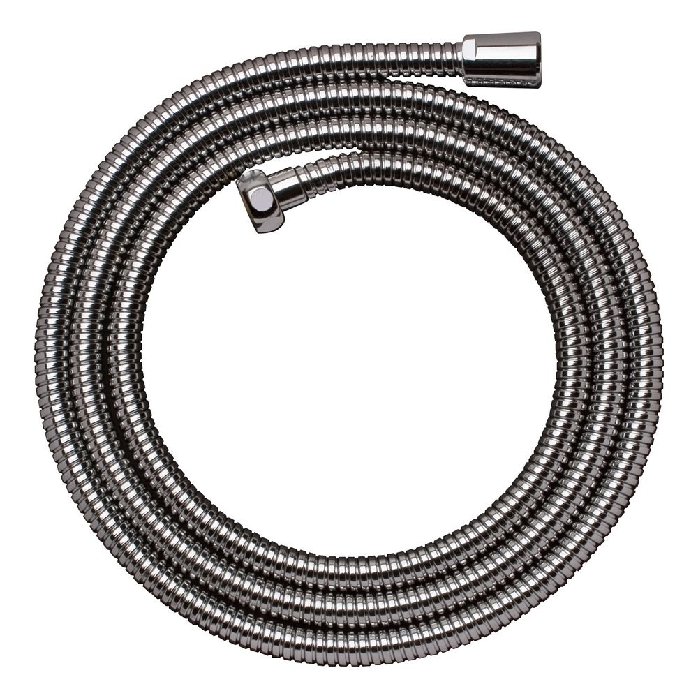 Flexible de douche Secuflex Hansgrohe 4 trous pour robinetterie de baignoire/margelle carrelée, chromé, 94148000