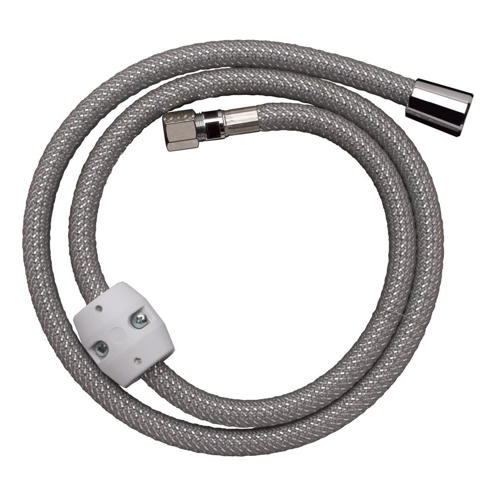 Tuyau en plastique pour mitigeur de cuisine Hansgrohe 1,25 m avec poids et filtre - Réf. 95048000