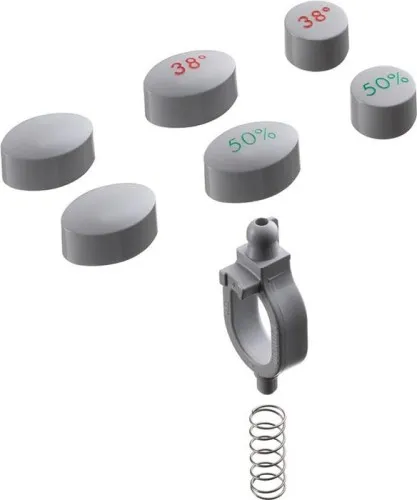Jeu de boutons-poussoirs pour Ecostat 1001 Thermostat AP HANSGROHE