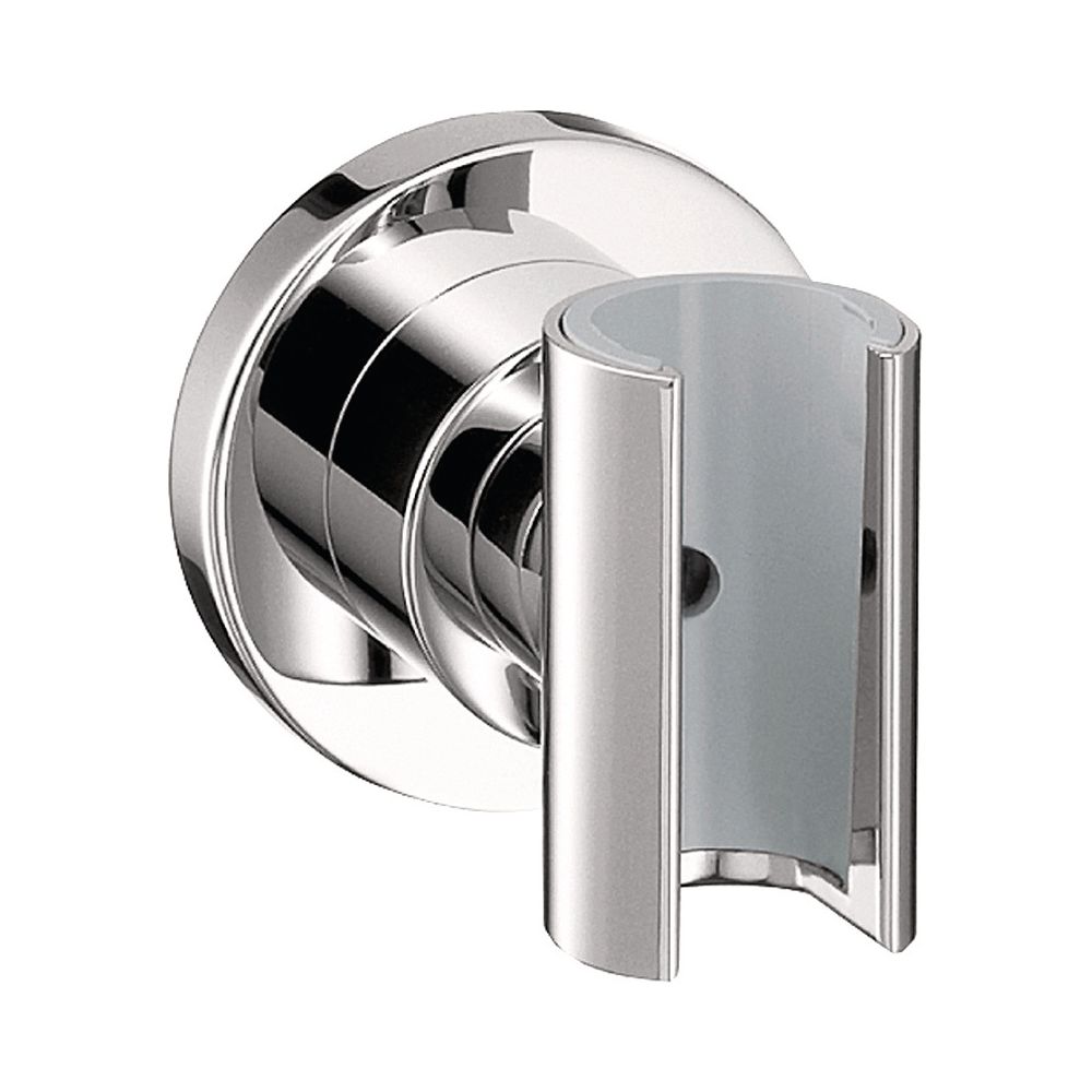 Support de pommeau de douche Hansgrohe AXOR Citterio Porter, rond, 60x60x65 mm, métal, chromé