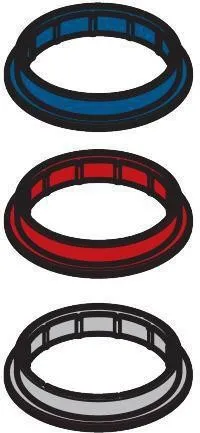 Axor HG Bague de couleur eau froide/eau chaude Starck
