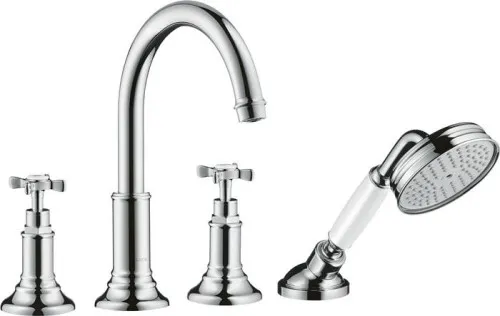 Robinetterie de baignoire en encastré 4 trous AXOR MONTREUX DN 15 chrom