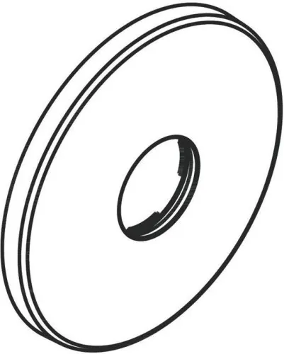 Hansgrohe HG rosace pour thermostat Highflow 150 mm