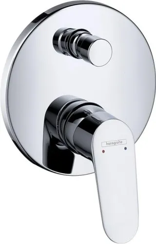 Hansgrohe HG Mitigeur de baignoire FOCUS UP avec combinaison de sécurité chromé